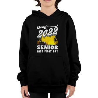 Class Of 2022 Senior Last First Day Back To School Retro Sunset Youth Hoodie - Seseable