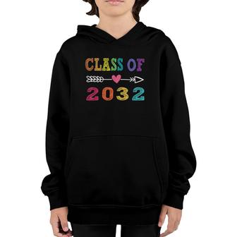 Class Of 2032 Pre-K Graduate Preschool Graduation Youth Hoodie - Seseable