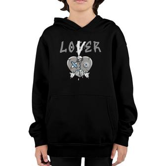 Cool Grey 11S To Match Sneaker Matching Loser Lover Youth Hoodie | Mazezy