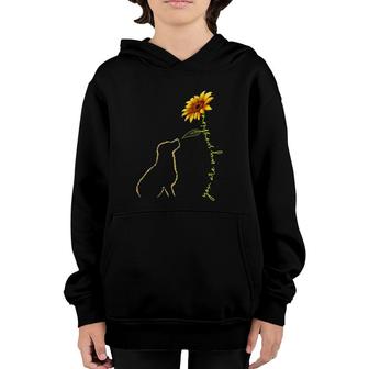 Cute Dog You Are My Sunshine Dog Lover Youth Hoodie | Mazezy