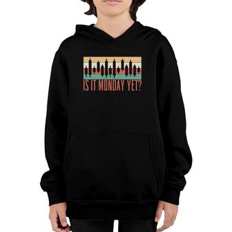 Day Trading Is It Monday Yet Stock Market Youth Hoodie | Mazezy