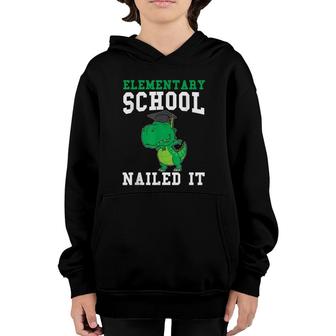 Elementary School Nailed It Graduation Youth Hoodie - Seseable