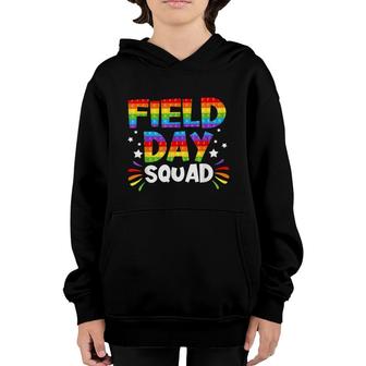 Field Day 2022 Field Squad Kids Boys Girls Students Pop It Youth Hoodie - Seseable