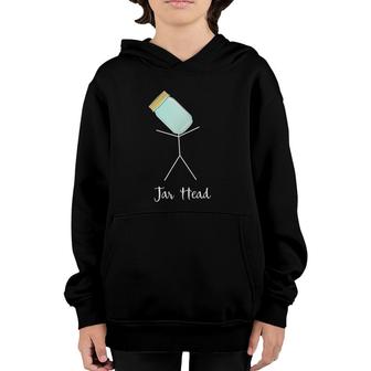 Funny Canning Mason Jarjar Head Tee Youth Hoodie | Mazezy