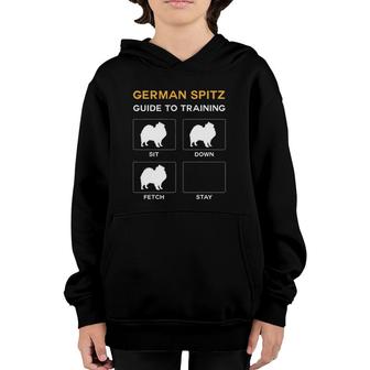 German Spitz Guide To Training Dog Obedience Dog Commands Youth Hoodie | Seseable UK