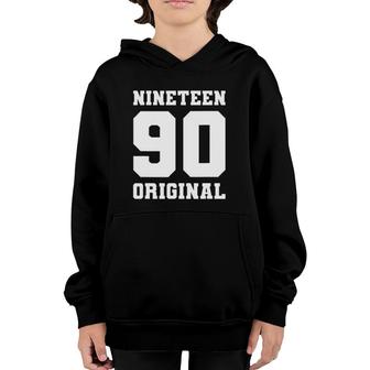 Gift For 31 Years Old Born In 1990 Original 31St Birthday Youth Hoodie - Seseable