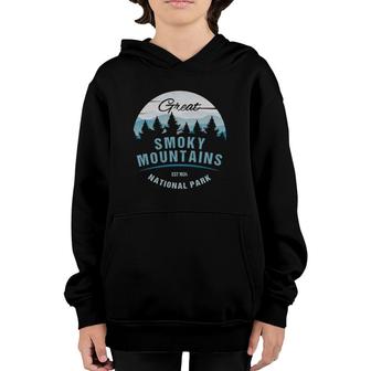 Great Smoky Mountains National Park Tn Nc Vacation Souvenir Youth Hoodie | Mazezy