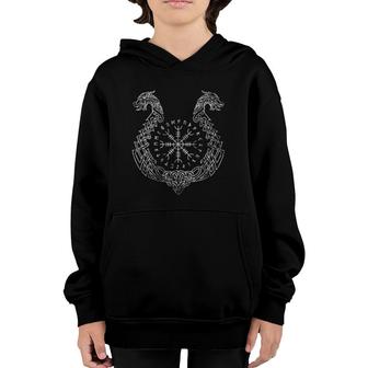 Iceland Nordic Viking Battle Folklore Youth Hoodie | Mazezy