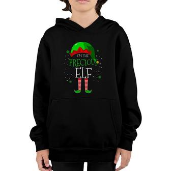 Im The Precious Elf Family Matching Costume Christmas Gift Youth Hoodie - Seseable