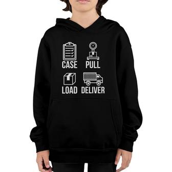 Mailman Postal Worker Post Office Mail Carrier Youth Hoodie | Mazezy