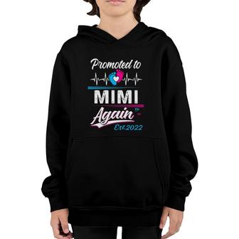 Mimi Gift Promoted To Mimi Again Est 2022 Ver2 Youth Hoodie | Mazezy