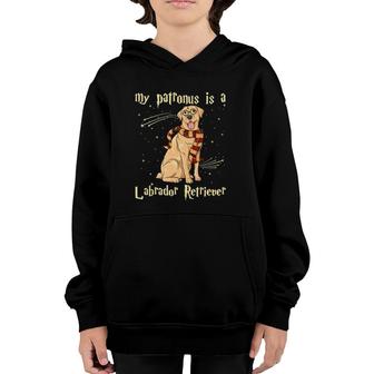 My Patronus Is A Labrador Retriever For Dog Lovers Youth Hoodie - Seseable