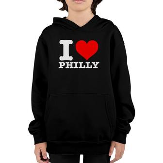 Philly - I Love Philly - I Heart Philly Youth Hoodie