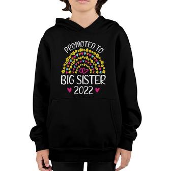 Promoted Big Sister Announcement Soon To Be Big Sister 2022 Youth Hoodie - Seseable