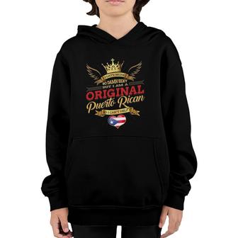 Puerto Rico Flag Souvenirs For Puerto Ricans Men & Women Youth Hoodie | Mazezy