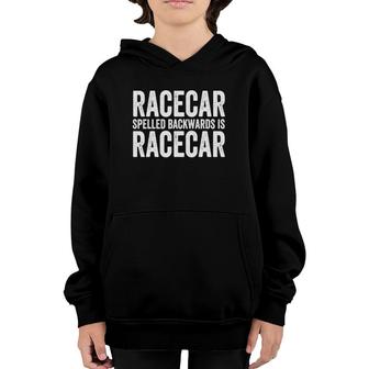 Racecar For Men Gift Mechanic Fast Race Car Racing Funny Youth Hoodie | Mazezy