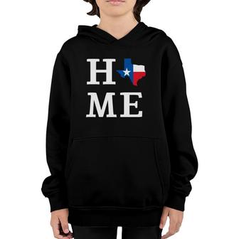 Retro Texas State Flag Vintage For Texan Gift Home Youth Hoodie - Seseable