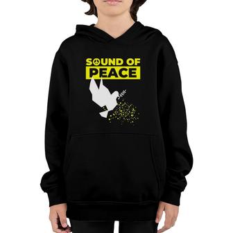 Sound Of Peace Untailliertes Dove Youth Hoodie | Mazezy