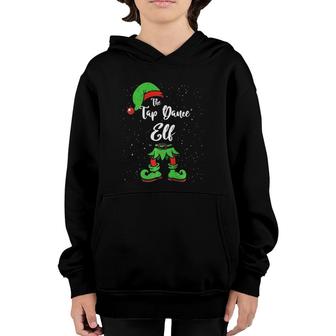 Tap Dance Elf Matching Family Christmas Pajama Costume Youth Hoodie - Seseable
