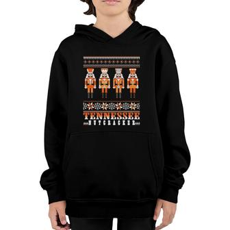 Tennessee Nutcracker Christmas Lover Gift Youth Hoodie | Mazezy