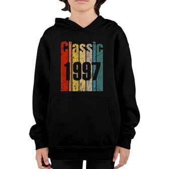 Vintage 1997 23 Years Old Retro 23Rd Birthday Gift Born 1997 Ver2 Youth Hoodie - Seseable