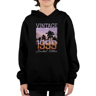 Vintage 1999 Limited Edition 22Nd Birthday 22 Years Old Gift Youth Hoodie - Seseable
