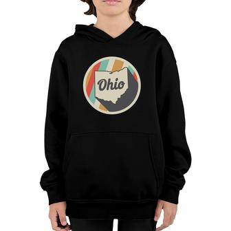 Vintage Ohio State Home Retro Youth Hoodie - Seseable
