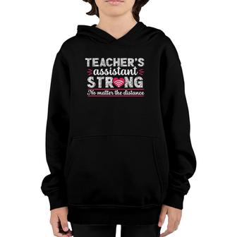 Virtual Teacher Assistant Teaching School Appreciation Gift Youth Hoodie - Seseable