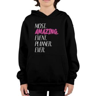 Wedding Planner How To Event Planner Business Wedding Plans Youth Hoodie | Mazezy