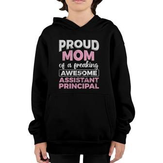 Womens Proud Mom Of Assistant Principal Vice Principal Educator Youth Hoodie - Seseable