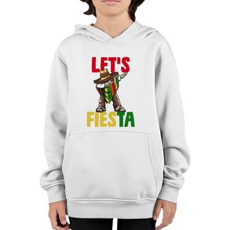 Cinco De Mayo Mexican Fiesta Party Dabbing Youth Hoodie - Seseable