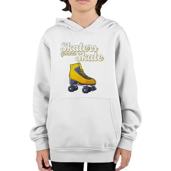 Cool Roller Skating For Men Women Roller Derby Disco Skater Youth Hoodie | Mazezy