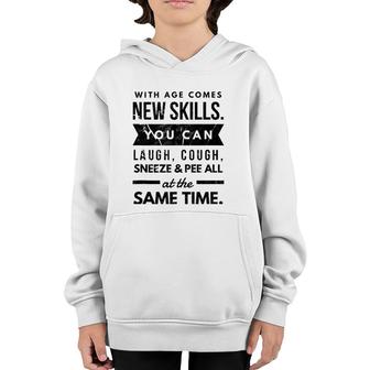 Funny 50Th Birthday Gag Gift Idea 50 Years Old Joke Design Youth Hoodie - Seseable
