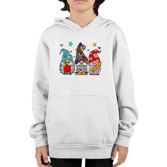 Gnome Back To School Teacher Student First Day Class Of 2021 Ver2 Youth Hoodie