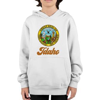 Idaho State Home I Love Idaho Tee Gem State Youth Hoodie | Mazezy