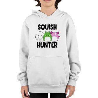 Ybgw Funny Squish Hunter Squishmallow Lover Costume Youth Hoodie | Mazezy