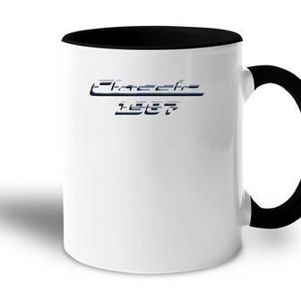 35 Years Old Vintage Classic Car 1987 35Th Birthday Accent Mug - Seseable