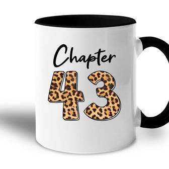 43Th Birthday 1979 Chapter 43 Leopard Great Accent Mug - Seseable
