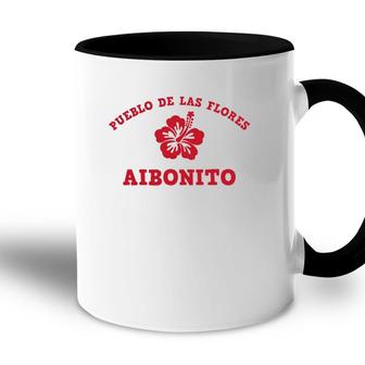 Aibonito Puerto Rico Pueblo De Las Flores Accent Mug | Mazezy