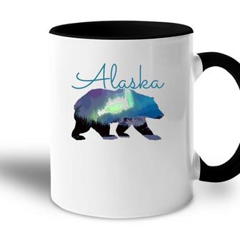 Alaska Bear Grizzly Polar Alaskan Nature Accent Mug | Mazezy