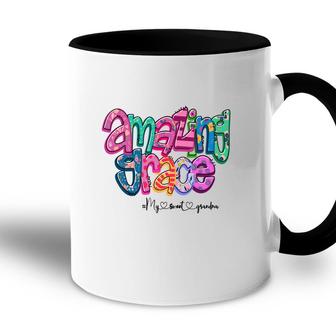 Amazing Grace My Sweet Grandma Gift From Daughter With Love New Accent Mug - Seseable