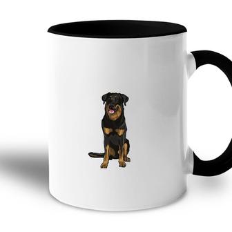 Beauceron Friend For Life Dog Lover Friendship Accent Mug | Mazezy