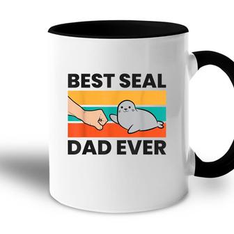 Best Seal Dad Ever Accent Mug - Seseable