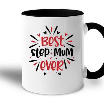 Best Step Mum Ever Bright Stepmom Mothers Day Accent Mug - Seseable