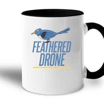 Bird Lover Drone Veterinarian Feathers Nature Gift Accent Mug | Mazezy