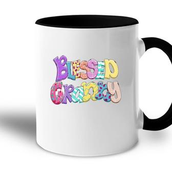 Blessed Granny Gift For Grandma From Daughter New Accent Mug | Seseable UK