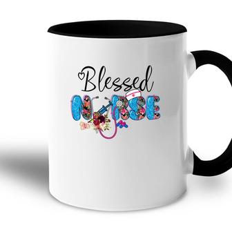 Blessed Nurse Life Great Gift For Human New 2022 Accent Mug - Seseable