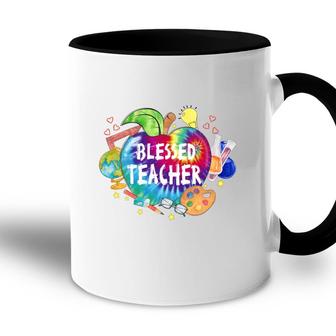 Blessed Teacher With A Lot Of Useful And Interesting Subject Knowledge Accent Mug - Seseable