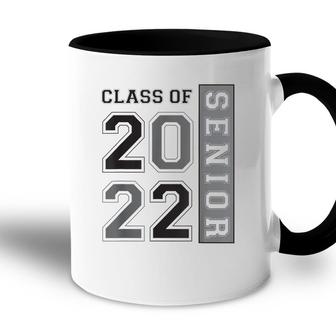 Class Of 2022 Senior High School College 2022 Graduation Accent Mug - Seseable