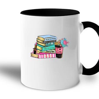 Coffee And Book Who Coffee And Book Lover Accent Mug - Seseable